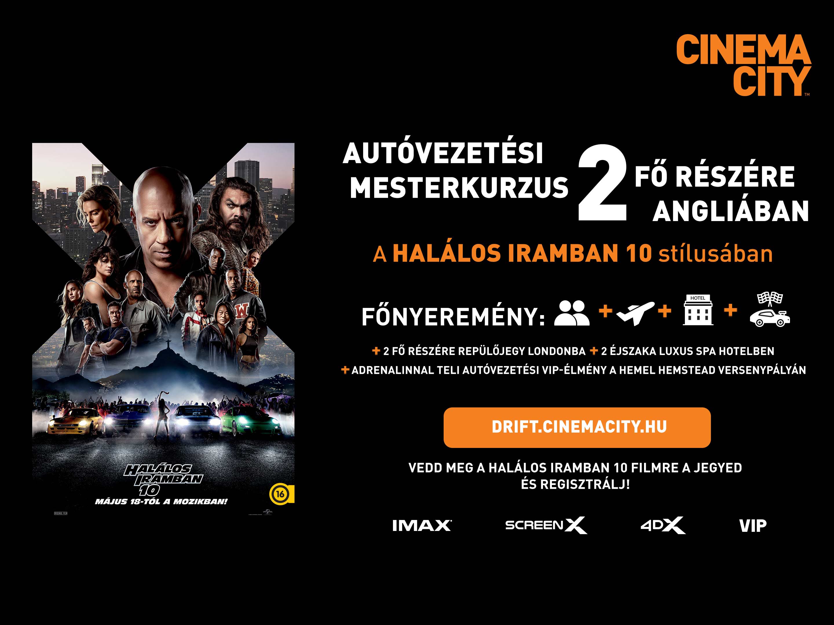 május 18-tól a Cinema City mozikban!